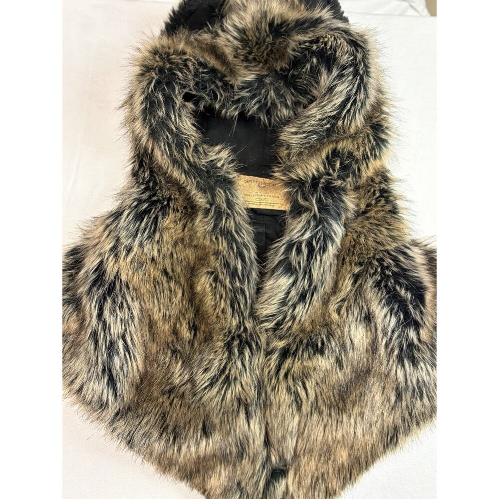 SpiritHoods Faux Fur Wolf Hood Cape DIRE WOLF FAUX FUR SHAWL | WOMEN'S